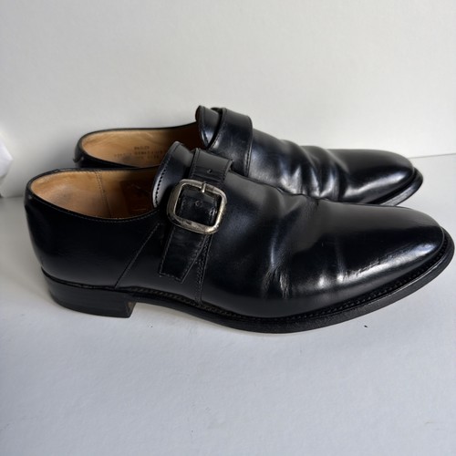 Loake paisley black monk - black, shoes