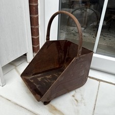 Metal Vintage Coal Scuttle
