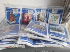 Cross stitch kits printed - cross, on