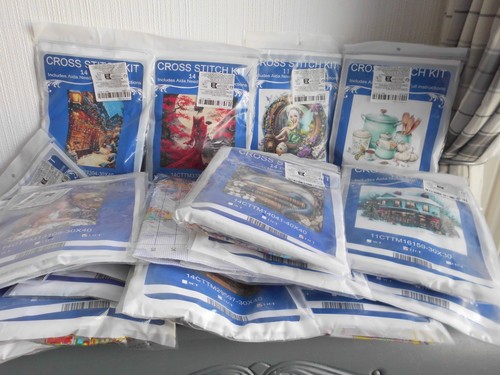 Cross stitch kits printed - kits,