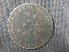 1813 Bank Of Ireland Halfpenny