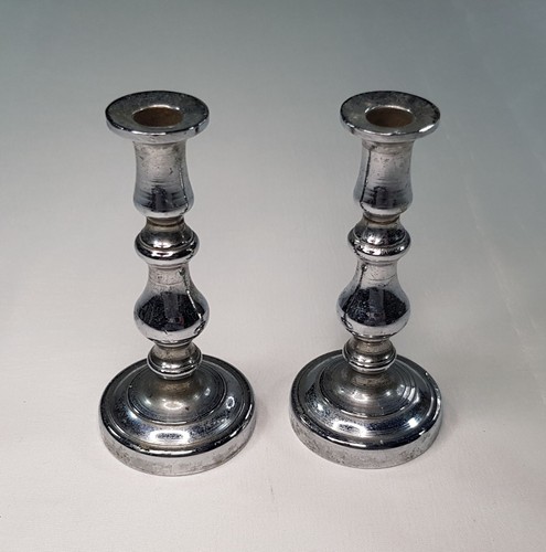 Pair small chrome - small,