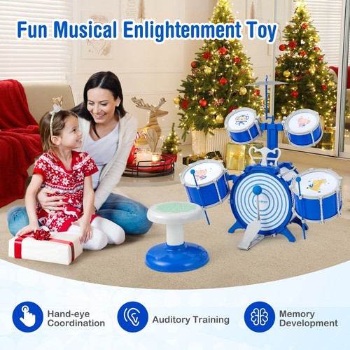 Toddler jazz pieces drum set - pieces,