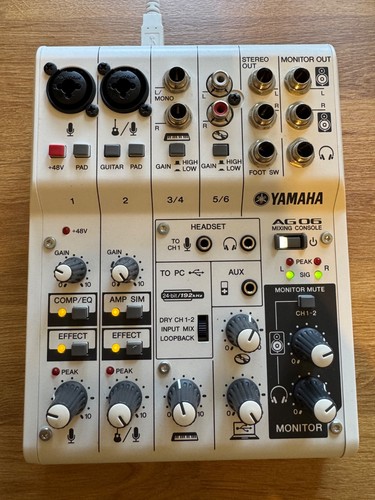 Yamaha ag06 multipurpose - yamaha,