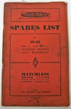 MATCHLESS 350 + 500 Clubman