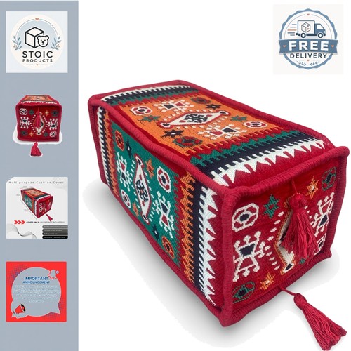 Moroccan style kilim bolster - moroccan,