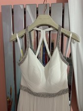 Ted Baker White Dress Size 1 /