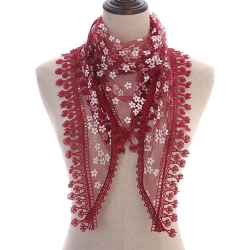 Patchwork tassel triangle - tassel,
