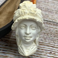 Vintage Lady Head Meerschaum