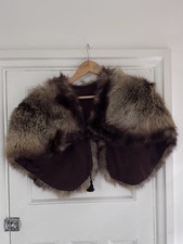 Vintage 1940 fox fur cape - vintage,