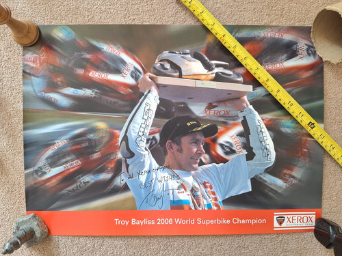 2006 troy bayliss - troy, signed