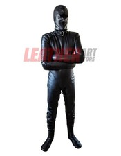 Leather Straitjacket Catsuit