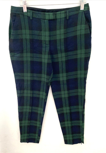 Topshop blue green tartan - topshop,