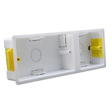 Appleby SB638 Dry Lining Box - 2 + 1 Gang Single / Double 32mm Deep 