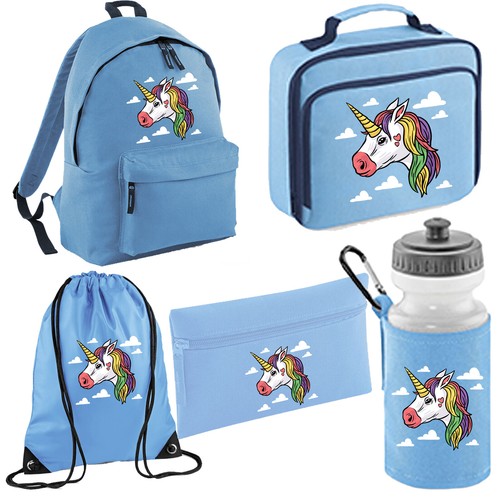 Back school girls unicorn - school,