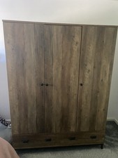 Dunelm Wardrobe Fulton Triple Pine Effect