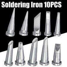 10Pcs Soldering Iron Tip Set
