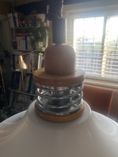 Mid Century Modernist Style Pull Down Lamp danish