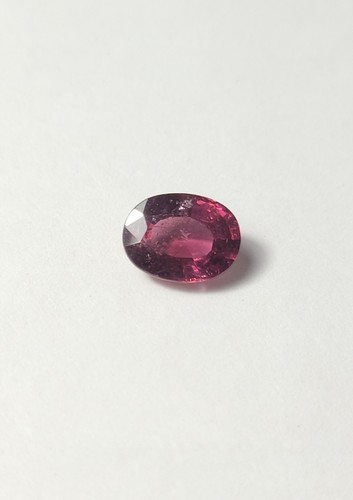 Natural red garnet facted - red,