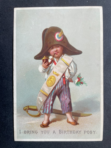 Victorian greeting card - victorian,
