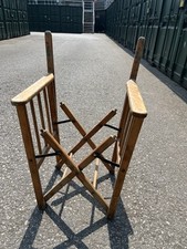 Wooden Directors Chair Frame for renovation 60s/ 70s Antique Garden Deckchair