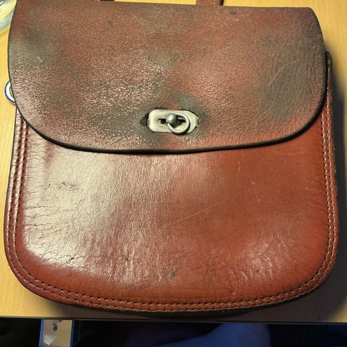 Vintage leather bus drivers - bus,