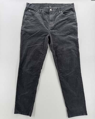 Vuori pants mens corduroy gray - vuori,