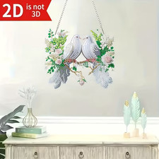 Diamond Art Doves Double Sided