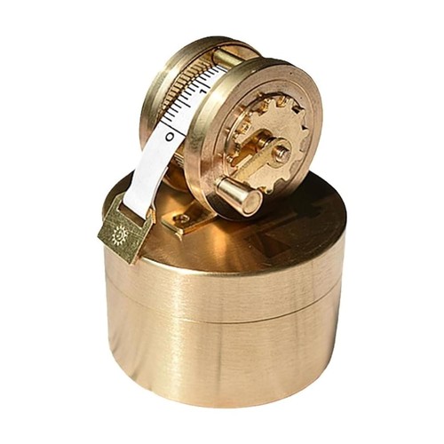 Mini brass flywheel tape - brass,