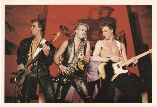 Spandau ballet postcard - spandau,