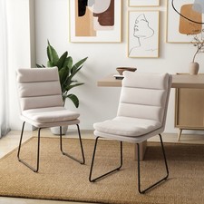 2Pcs Leisure Chair Home Wood