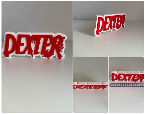 Dexter logo shelf display - logo,