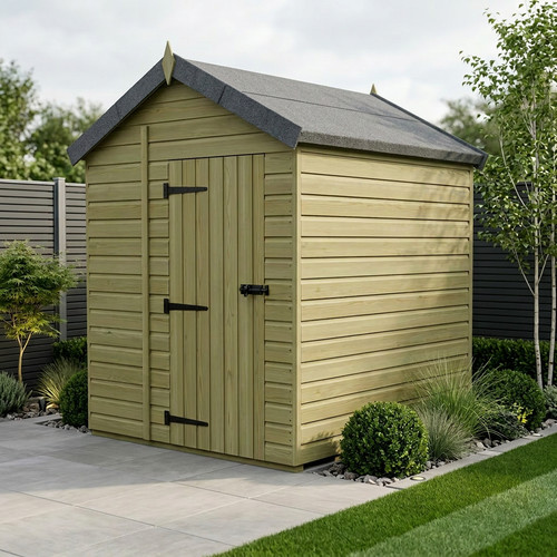 Apex shed double door - apex, (double