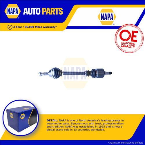 Drive shaft front left - drive,