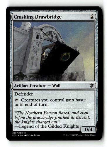 Mtg crashing drawbridge - crashing, throne