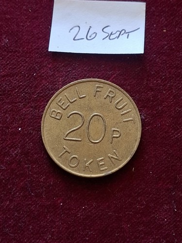 Bellfruit 20p token - bellfruit,