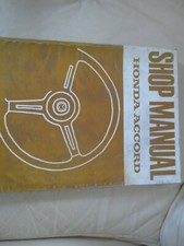 honda accord workshop manual 1978