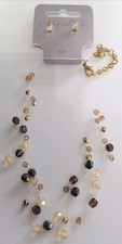 Jon Richard Beaded Necklace &