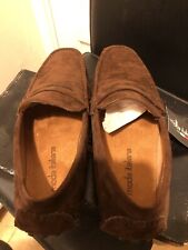 mens suede loafers size 6