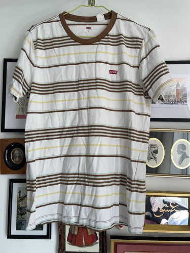 Levi men striped - striped, neck