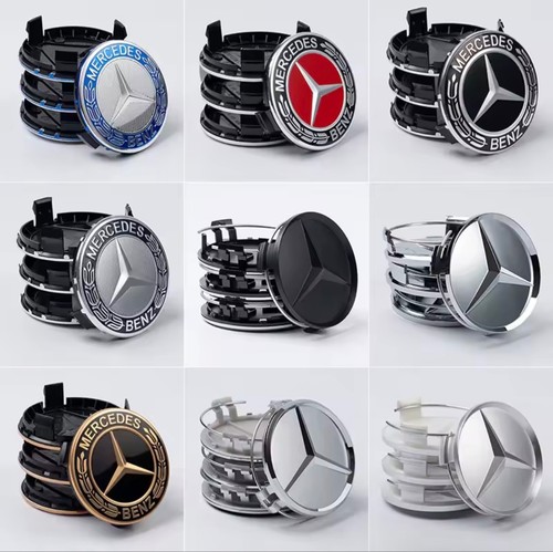 Mercedes wheel centre caps - mercedes, hub