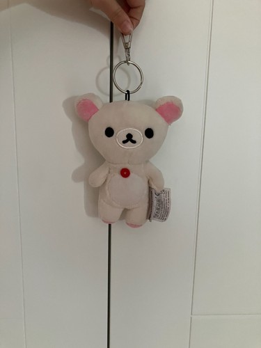 Rilakkuma plush with keychain - rilakkuma,