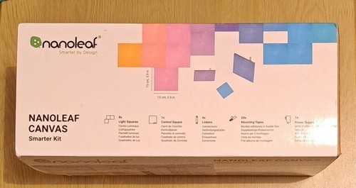 Nanoleaf canvas starter kit - canvas, 9
