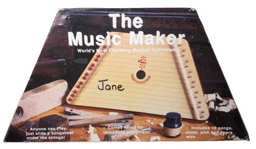 The music maker - maker, harp