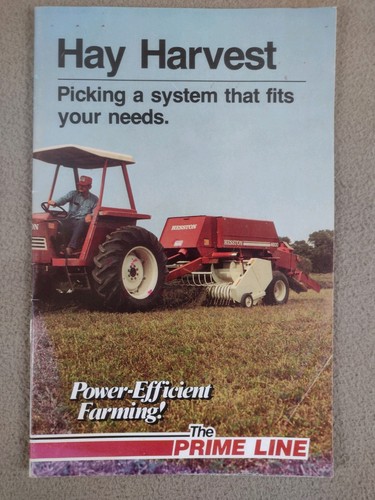 Hesston hay harvest brochure - hesston,