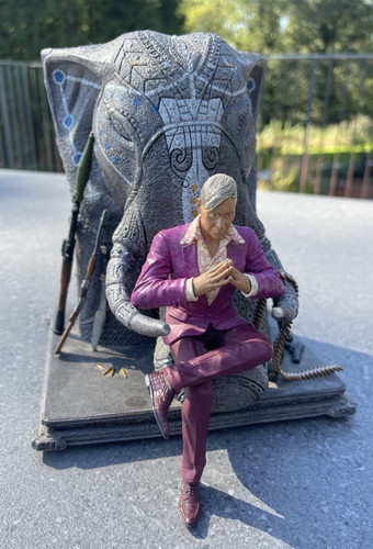Pagan min figurine - statue, on