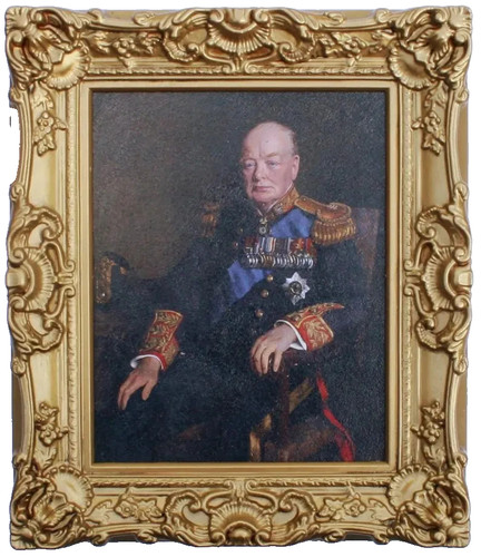 Sir winston churchill framed - winston,