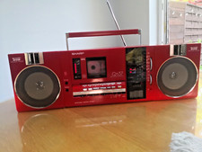 Boombox sharp qt37hr - boombox,