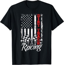 American Flag Dirt Track