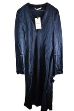 ZARA Navy Long Sleeve Dress